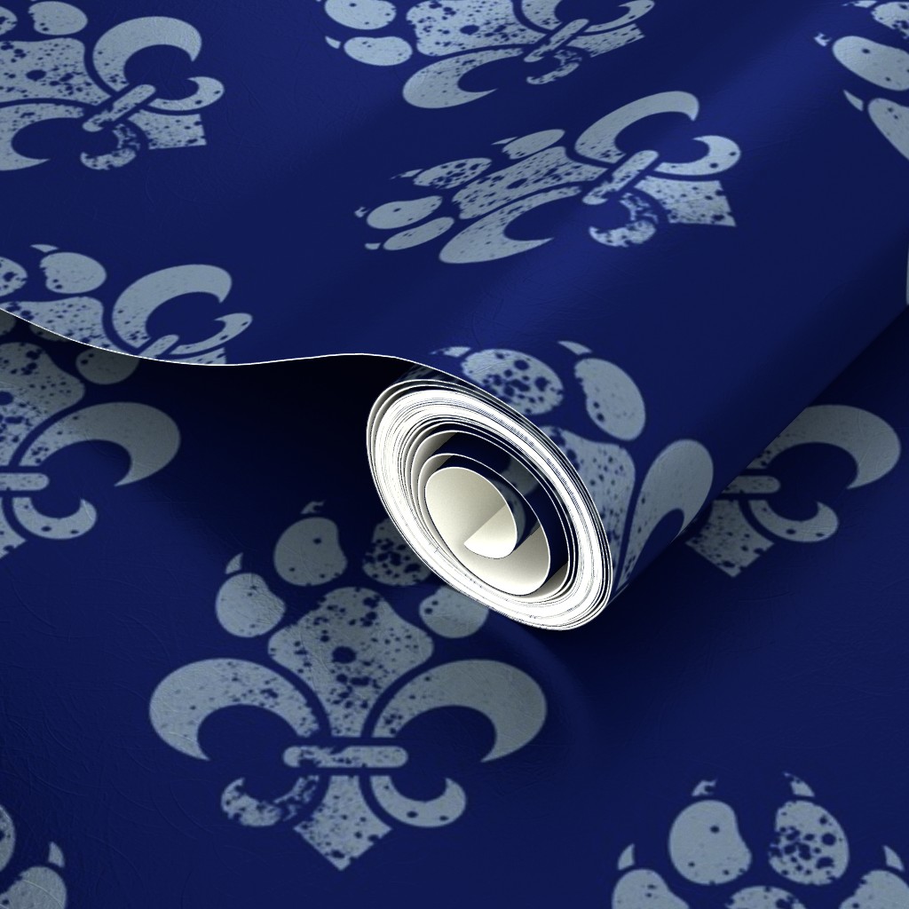 Wallpaper roll close-up